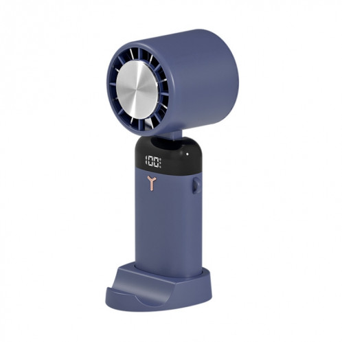 Petit ventilateur silencieux portatif portatif USB chargeant un mini ventilateur pliant, style : style de refroidissement (bleu) SH42021205-011