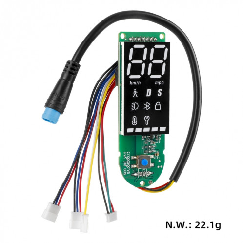 Pour Xiaomi Electric Scooter Pro/Pro 2/1S Ensemble de cartes Bluetooth à double frein à quatre fils, Spécifications : seule carte SH5201900-06