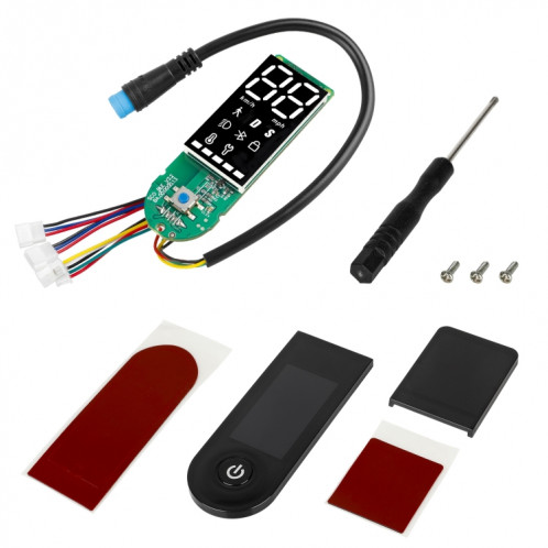 Pour Xiaomi Electric Scooter Pro/Pro 2/1S Ensemble de cartes Bluetooth à double frein à quatre fils, Spécifications : seule carte SH5201900-06