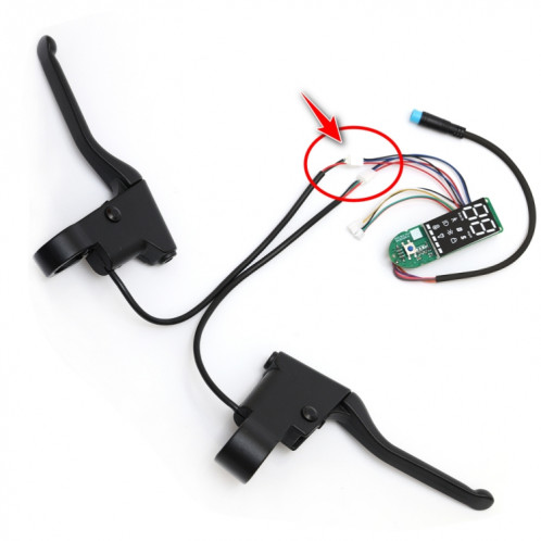 Pour Xiaomi Electric Scooter Pro/Pro 2/1S Ensemble de cartes Bluetooth à double frein à quatre fils, Spécifications : seule carte SH5201900-06