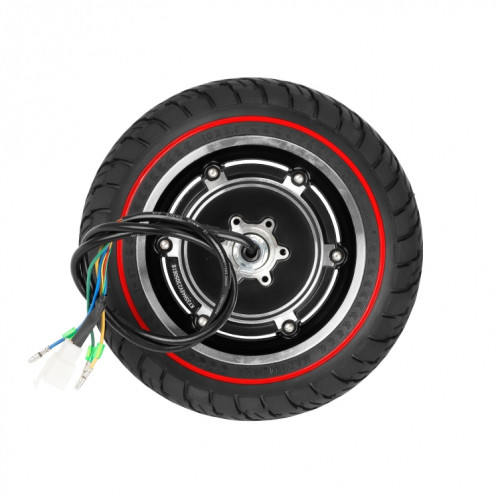 10 pouces 10x2.5 Scooter électrique tout-terrain antidérapant pneu solide rainure 37mm SH79611216-06