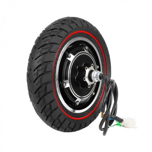 10 pouces 10x2.5 Scooter électrique tout-terrain antidérapant pneu solide rainure 37mm SH79611216-06
