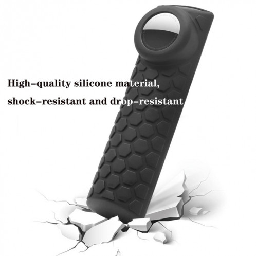 Boîtier de télécommande 2 pièces pour Amazon Fire TV Stick 2021 ALEXA 3e génération avec support Airtag (bleu lumineux) SH501D842-08
