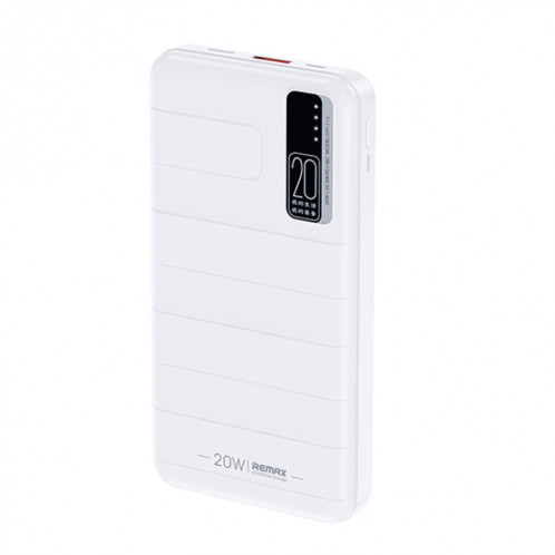 Remax RPP-316 20000mAh 20W+22.5W PD+QC Alimentation Mobile à Charge Rapide (Blanc) SR601A1699-012