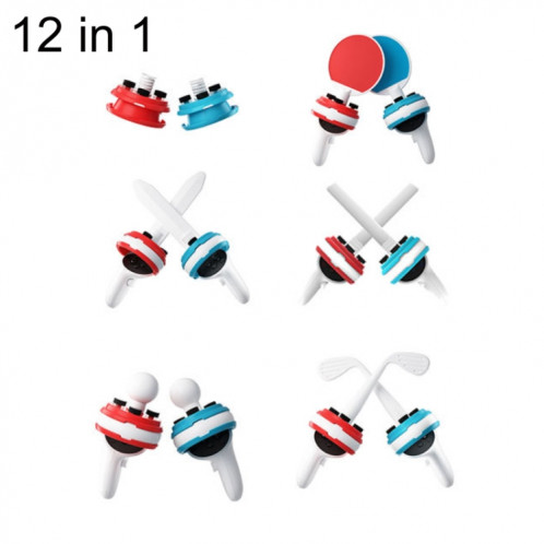 iplay pour Meta Quest Controller Grip Set (12 en 1) SH701A720-011