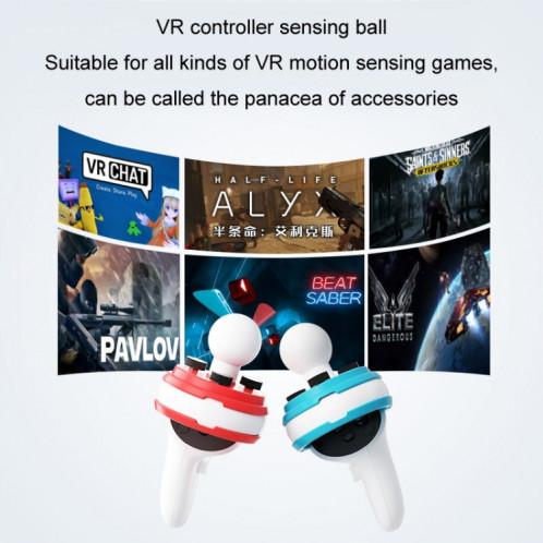 iplay pour Meta Quest Controller Grip Set (12 en 1) SH701A720-011