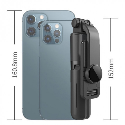 CYKE Mini Phone Selfie Stick Trépied Multifonctionnel Desktop Live Bracket, Style: Alliage d'aluminium SC6302117-011
