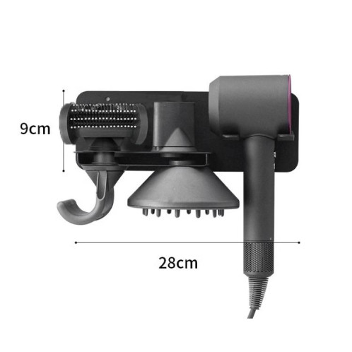 Pour Dyson sèche-cheveux support salle de bain support de rangement mural modèle amélioré SH6001723-07