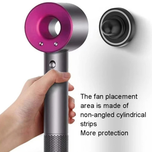 Pour Dyson sèche-cheveux buse sans poinçon salle de bain mural support de ventilateur magnétique buse cintre de rangement SH65021002-09