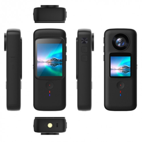 4K HD Touch Dual LCD Screen Handheld Sports Caméra étanche extérieure Anti-Shake Diving Camera (DLK-880Q) SH701A362-016