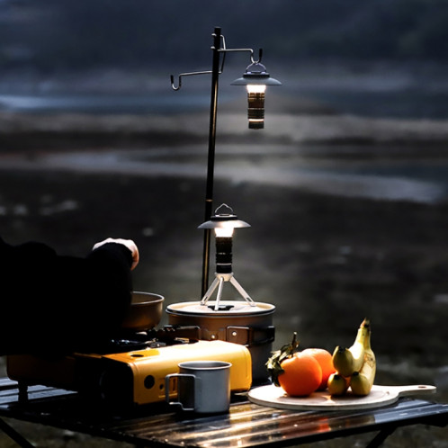WEST BIKING Phare d'extérieur Lampe de camping LED Lampe de poche d'urgence magnétique portable (Noir) SW601A1547-012