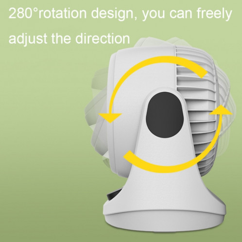 Ventilateur de bureau à économie d'énergie domestique pour grande éolienne à circulation d'air, style : modèle USB SH22021807-09