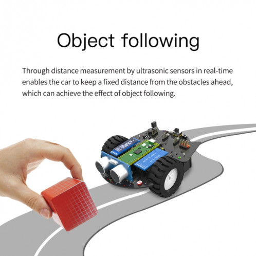 Kit de carte de développement de voiture intelligente de programmation Yahboom Python pour Raspberry Pi Pico (robot Pico) SY201A1094-021