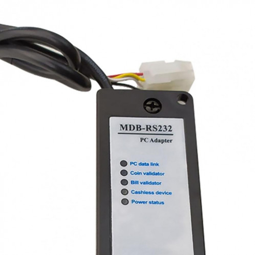 MDB-RS232 2020 Version USB Données du validateur de pièces MDB sur PC RS232 pour distributeur automatique SH86211913-05
