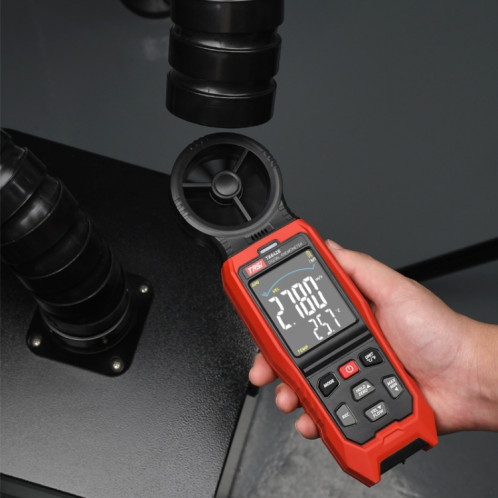 TASI TA642B Testeur de volume d'air de compteur de vitesse de vent numérique portable ST5402232-012