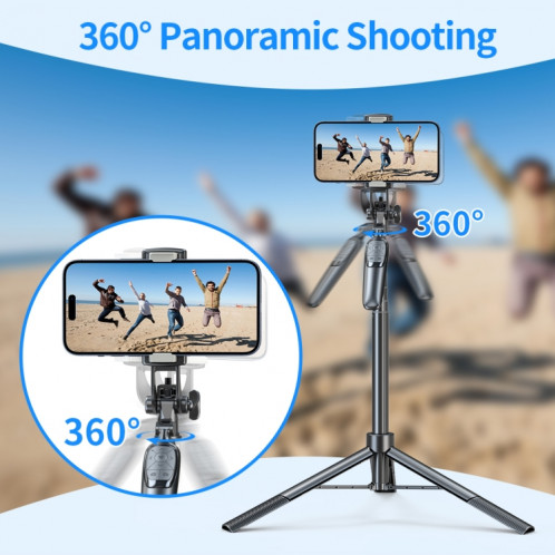 Pixel ST2 1.6m Anti Shake Selfie Stick Tête Trépied Portable Pliant Télécommande Extérieur Photo Stands (Avec Télécommande Bluetooth) SP201A1366-013