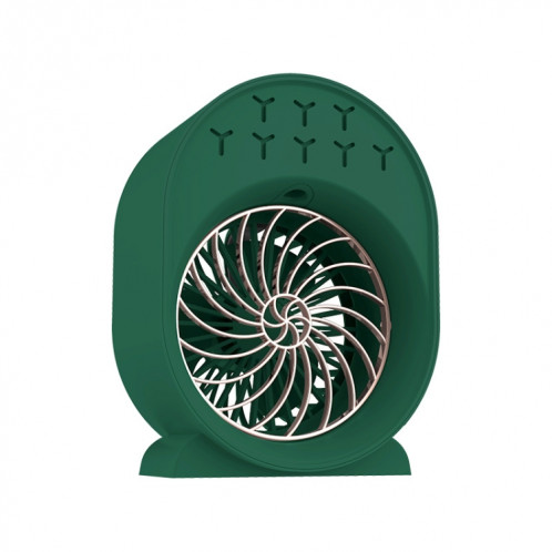 Ventilateur de climatisation humidification par pulvérisation USB petit refroidisseur d'air de bureau portable, style : plug-in (vert) SH6202573-09
