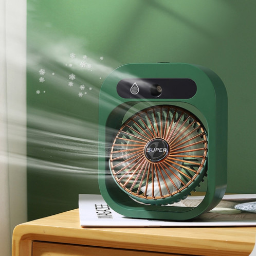 Ventilateur de climatiseur d'humidification de charge USB ventilateur de refroidissement portable de bureau Nano Spray (blanc) SH401A1935-010