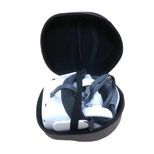Pour Meta Quest 1/2 paquet de stockage VR sac à lunettes intégré étui Anti-pression Anti-poussière (petit gris) SH601B1208-09