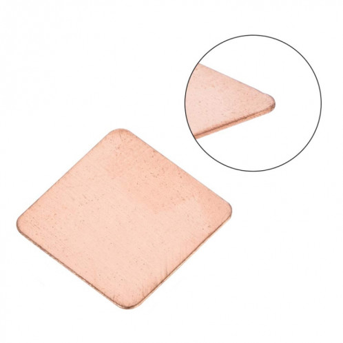 20 pièces ordinateur portable refroidissement cuivre dissipateur thermique onglets conducteurs thermiques téléphone portable ordinateur carte graphique dissipateurs de chaleur 20x20x1.0mm SH60151144-06