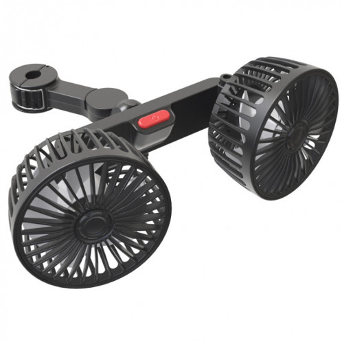 Interface USB de dossier de siège arrière de voiture 12 V/24 V puissant ventilateur à double tête (F4207) SH401A1194-014