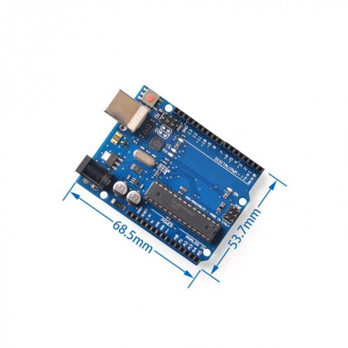 Puce ATMEGA16U2 + MEGA328P pour carte de développement Arduino UNO R3 avec câble USB SH730176-06