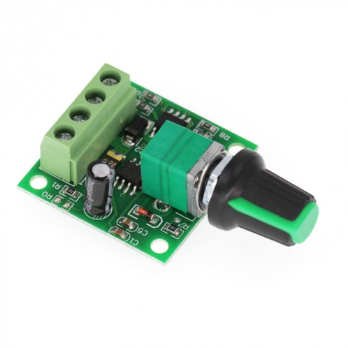 2 pièces 1.8 V/3 V/5 V/6 V/12 V 2A PWM interrupteur de régulateur de moteur à courant continu (1803BK) SH601A1034-06
