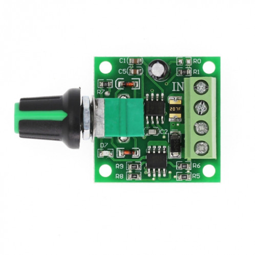 2 pièces 1.8 V/3 V/5 V/6 V/12 V 2A PWM interrupteur de régulateur de moteur à courant continu (1803BK) SH601A1034-06
