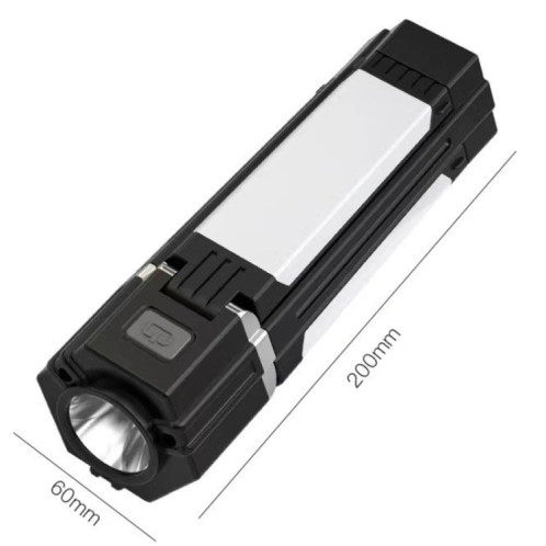 Lumière de Camping en plein air éclairage pliant lampes de travail suspendues lumières de secours multifonctions 3000mAh SH63011882-011