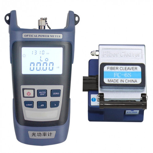 Kit d'outils pour Fiber optique, avec couperet, compteur de puissance optique, stylo de Test rouge 10mW SH99801273-08