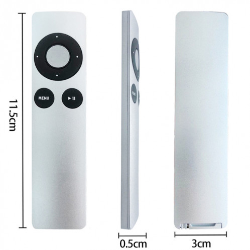 Pour les télécommandes TV Apple TV 1/2/3 Music Systems (blanc) SH201A269-06