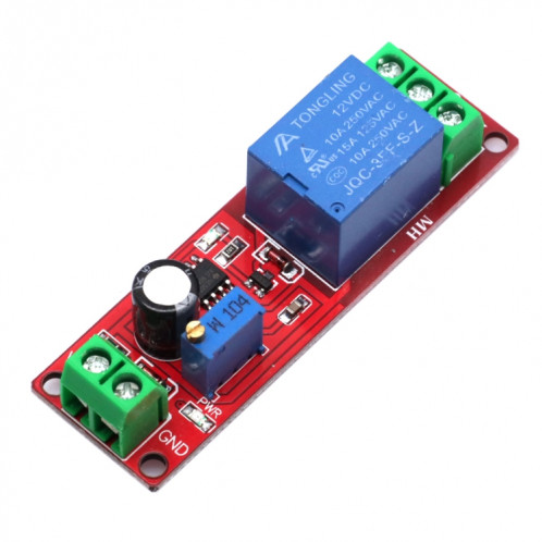 Bouclier de relais temporisé 12V NE555, interrupteur de commande de minuterie, relais de voiture SH8802518-05