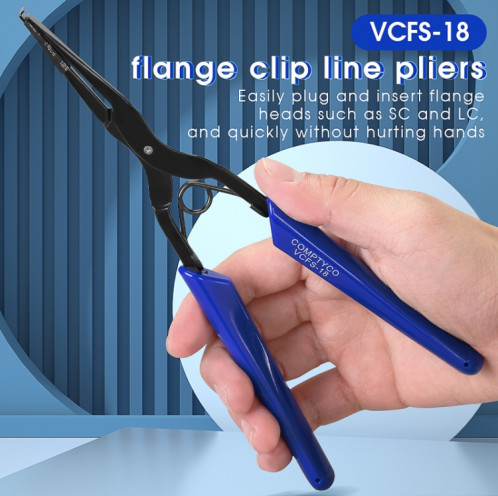COMPTYCO VCFS-18 SC/LC connecteur à fibres optiques prise et pince outils de traction bride longue pince de buse SC01331288-08