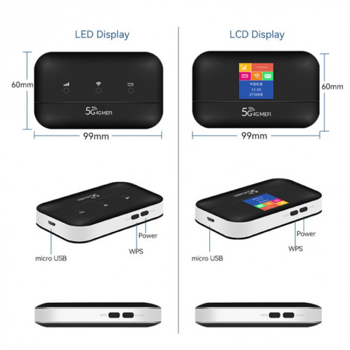 LT600 indicateur LED routeur 4G LTE Terminal de voiture Portable carte WIFI Mobile routeur SIM SH7502842-012