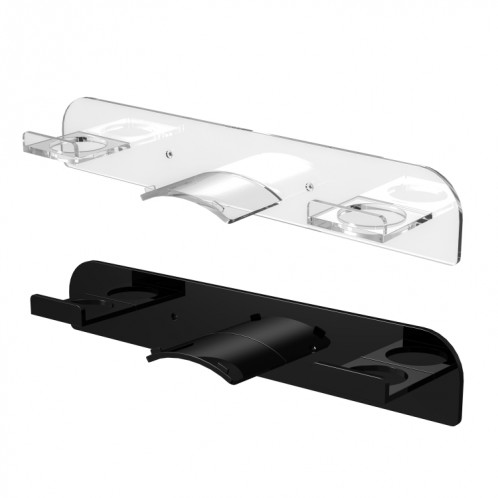 Pour Meta Quest Pro/Pico 4 VR support de montage mural en acrylique poignée cintre (noir) SH801A20-07
