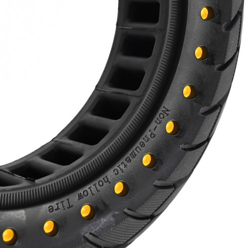 Pour Scooter électrique Ninebot MAX G30, pneu gonflable solide en nid d'abeille 10x2.5 (fente de 44mm rouge) SH701C572-07