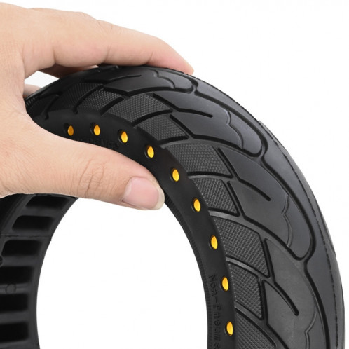 Pour Scooter électrique Ninebot MAX G30, pneu gonflable solide en nid d'abeille 10x2.5 (fente de 44mm rouge) SH701C572-07