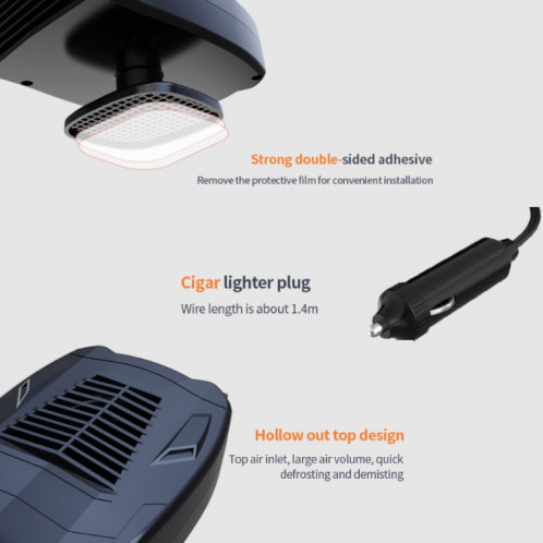 Dégivreur de chauffage de voiture 24V, désembueur de fonte de neige, chauffage électrique SH33021371-08