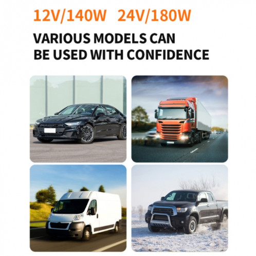 Dégivreur de chauffage de voiture 12V, désembueur de fonte de neige, chauffage électrique SH3301991-08