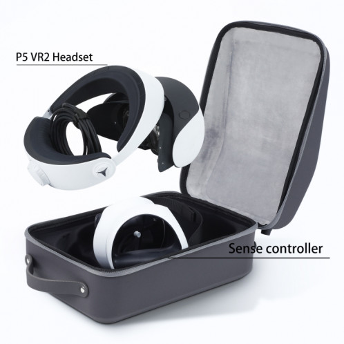 JYS JYS-P5157 pour PS VR2 peut stocker des lunettes VR + poignée sac de rangement antichoc et Anti-pression SJ0343409-07