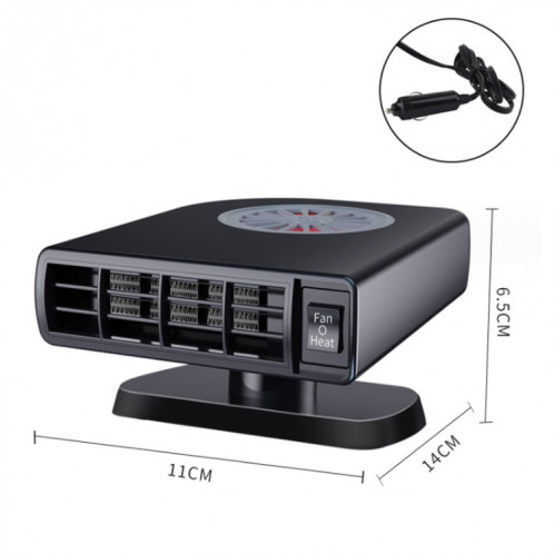 Ventilateur de chauffage de vitesse de désembuage de dégivrage d'hiver de chauffage de voiture, couleur: Purification 12V SH5403153-012