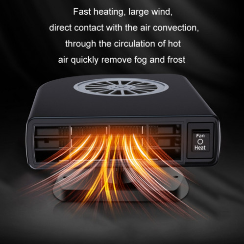 Ventilateur de chauffage de vitesse de désembuage de dégivrage d'hiver de chauffage de voiture, couleur: 12V ordinaire SH5401419-012