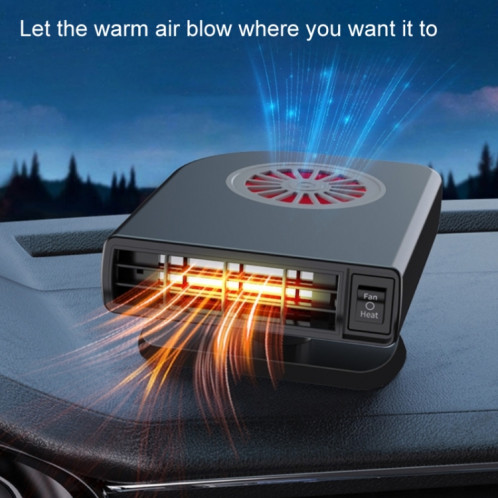 Ventilateur de chauffage de vitesse de désembuage de dégivrage d'hiver de chauffage de voiture, couleur: 12V ordinaire SH5401419-012