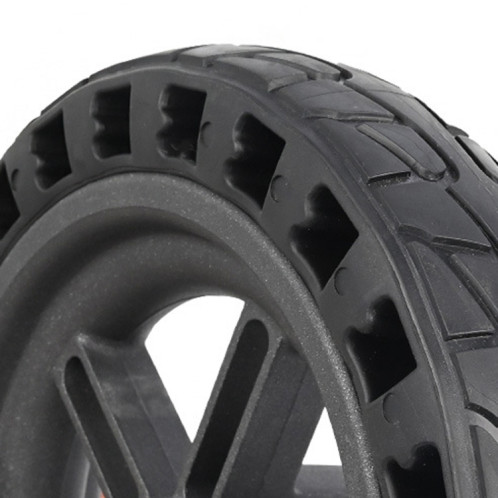 Pour scooter électrique Xiaomi M365, roue arrière de 8,5 pouces, pneu en nid d'abeille solide absorbant les chocs avec moyeu (noir) SH001A1863-06