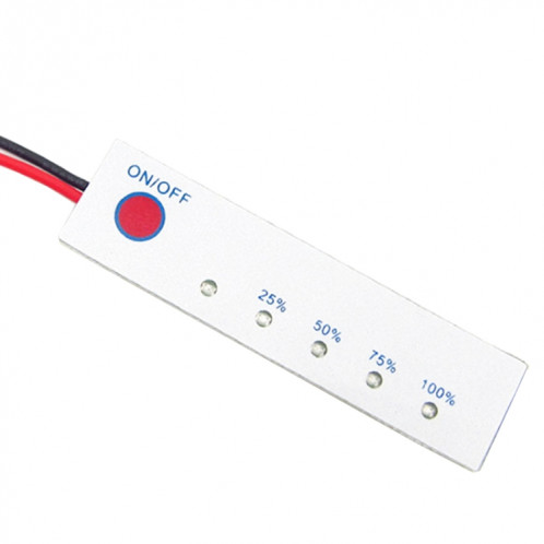 Panneau d'affichage de puissance de batterie au lithium, panneau indicateur de phosphate de fer, spécification: batterie au lithium 3S 12,6 V SH7502726-07