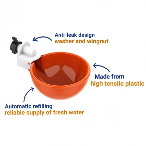 Abreuvoir automatique pour poulet, tasses, distributeur d'eau pour poulet, couleur aléatoire SH0749105-07