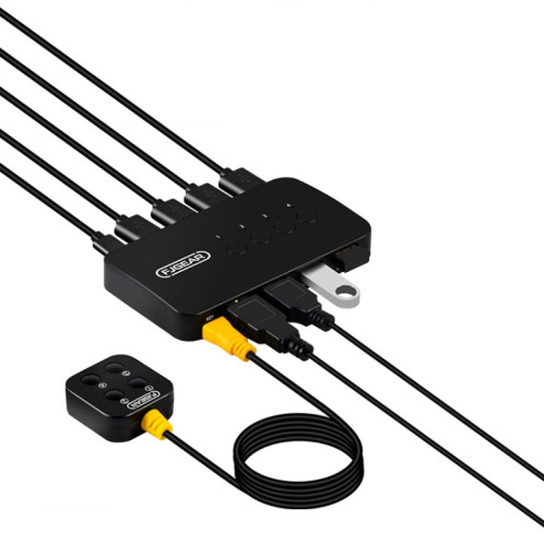 FJGEAR FJ-U404 USB2.0 commutateur de partage 4 entrées 4 sorties avec contrôleur SF0764664-011