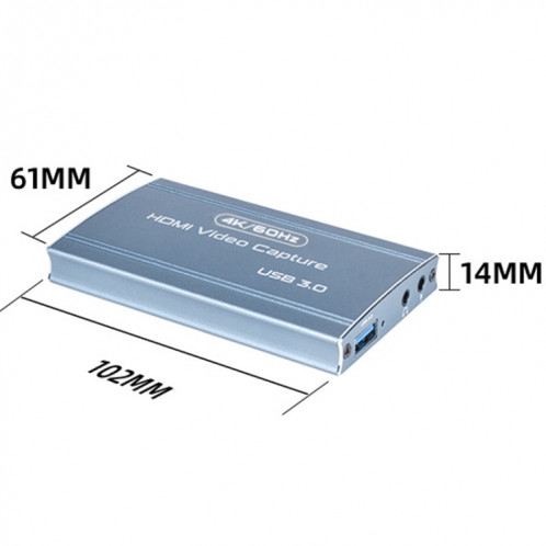 FJGEAR FJ-HU30A USB3.0 Carte de capture 4K Boîte d'enregistrement en direct de jeu SF0783776-08