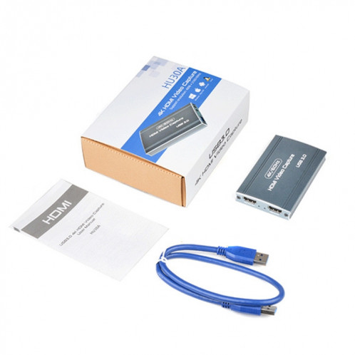 FJGEAR FJ-HU30A USB3.0 Carte de capture 4K Boîte d'enregistrement en direct de jeu SF0783776-08