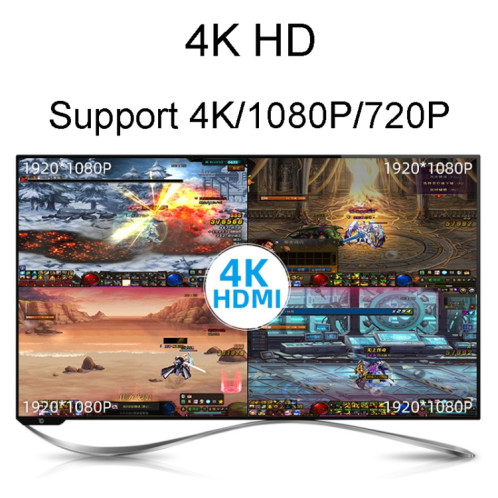 FJGEAR FJ-401HK Répartiteur vidéo HDMI KVM 4 ports avec télécommande IR SF0799926-010